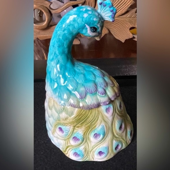 Edie Rose Home Art Edie Rose Home Ceramic Peacock Collection